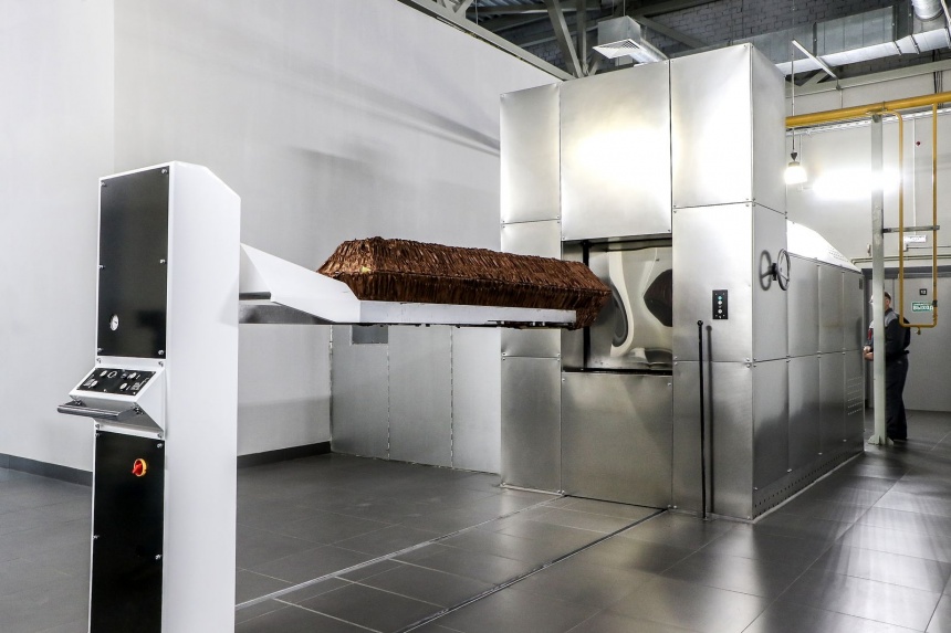 услуга кремации тела в печи