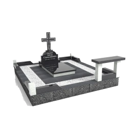 Мемориальный комплекс из гранита 8