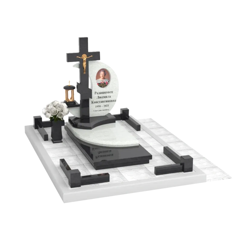 Мемориальный комплекс из гранита 14
