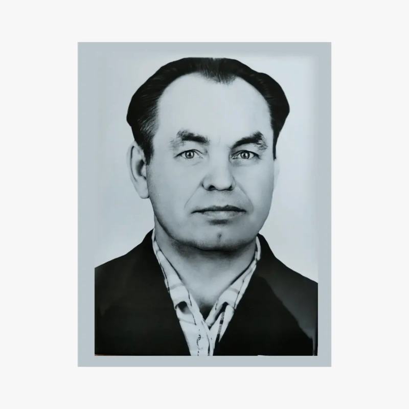 Табличка на могилу мет керам ч/б-2