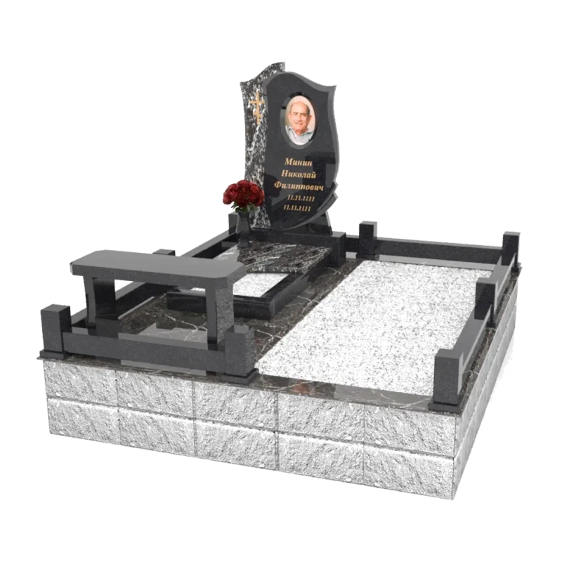 Мемориальный комплекс из гранита 56
