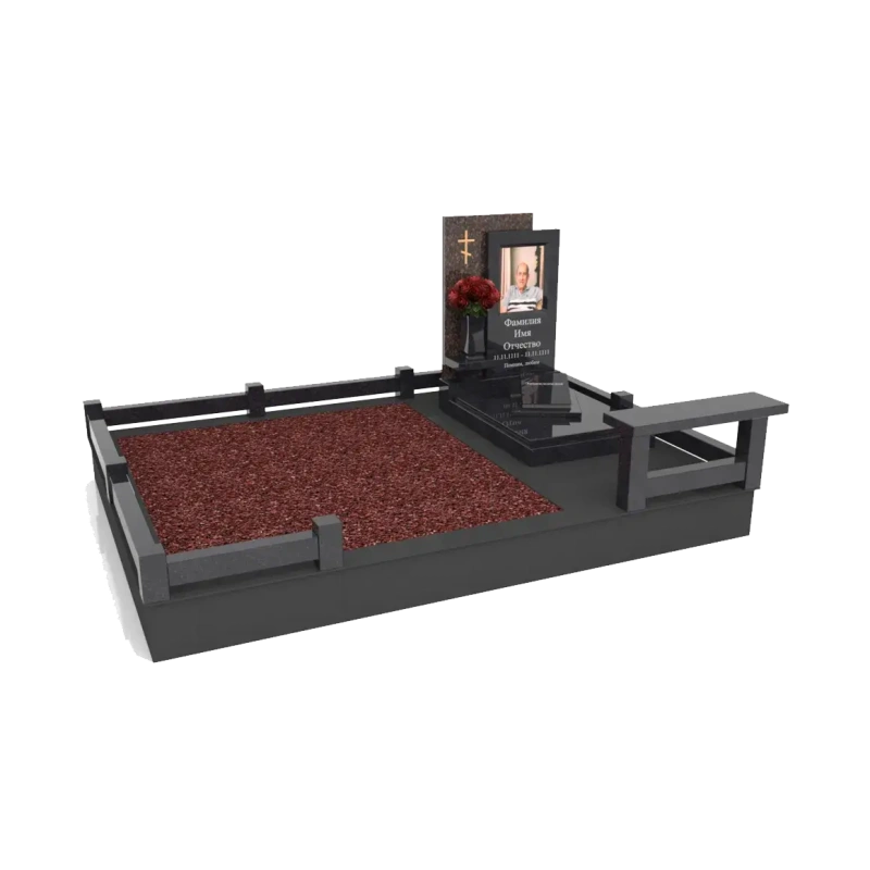 Мемориальный комплекс из гранита 120