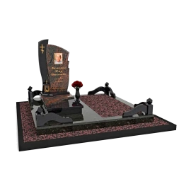Мемориальный комплекс из гранита 22