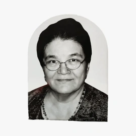 Табличка на могилу керам ч/б-3