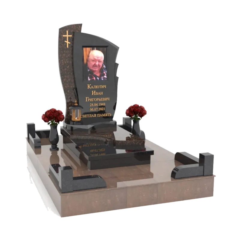 Мемориальный комплекс из гранита 23