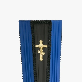 Гроб обитый тканью Т-2