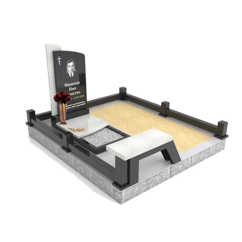 Мемориальный комплекс из гранита 198