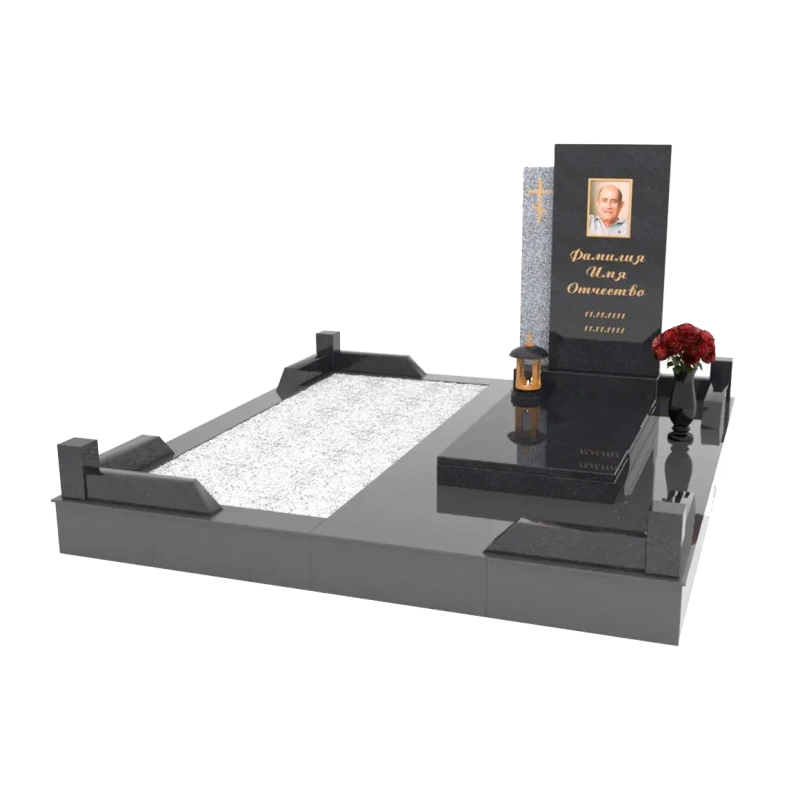 Мемориальный комплекс из гранита 17