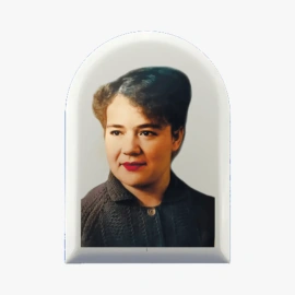 Табличка на могилу мет керам Ц-24