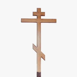 Крест на могилу из дуба Д-5