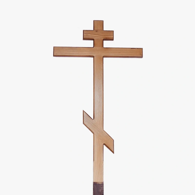 Крест на могилу из дуба Д-5