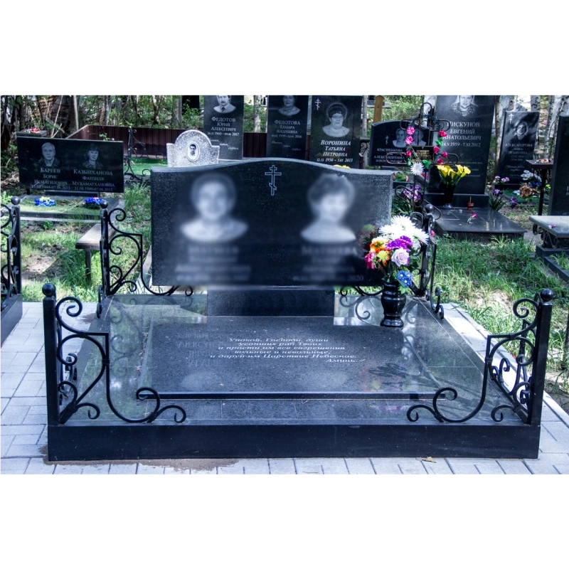 Ограда кованая Уголки-3