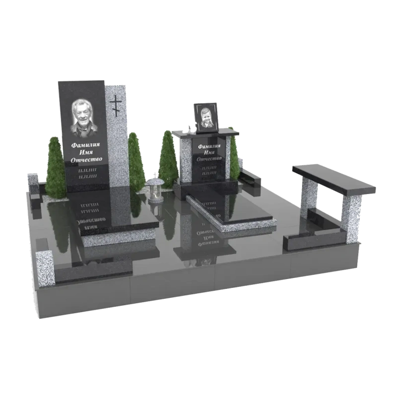 Мемориальный комплекс из гранита 102