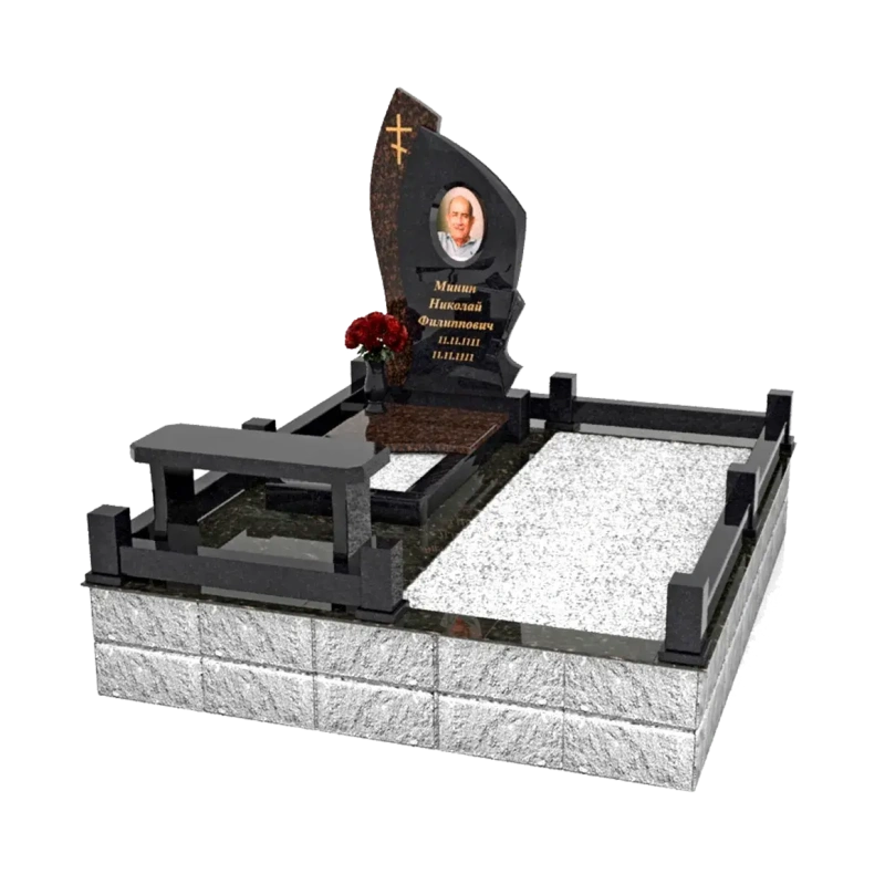 Мемориальный комплекс из гранита 55